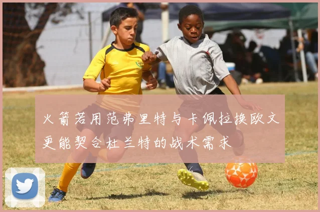 火箭若用范弗里特与卡佩拉换欧文更能契合杜兰特的战术需求